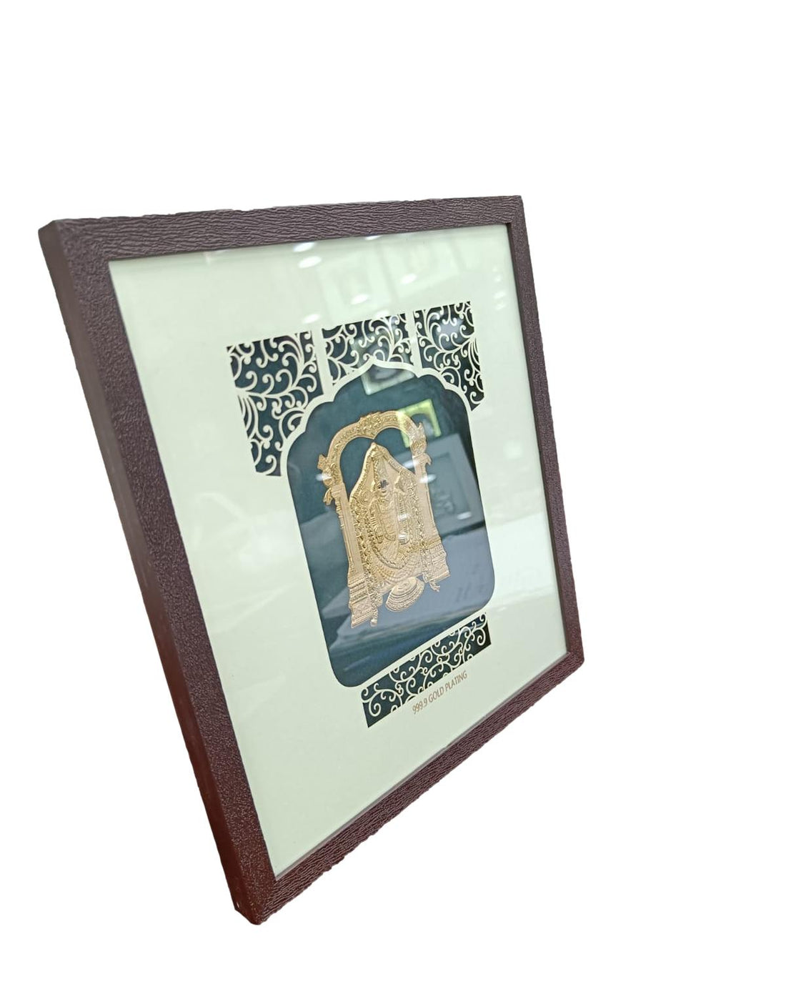 999 Gold Plating Tirupathi Balaji  Photo Frame