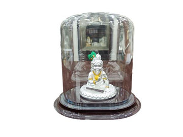 999 Silver Laddu Krishna Idol