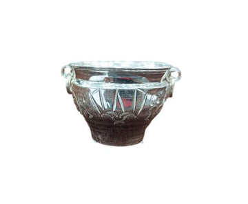 Pure Silver Thenkalai Namam Vattil With Handle