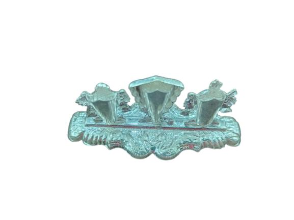 Silver Tiruman Agarbathi Stand 17gm