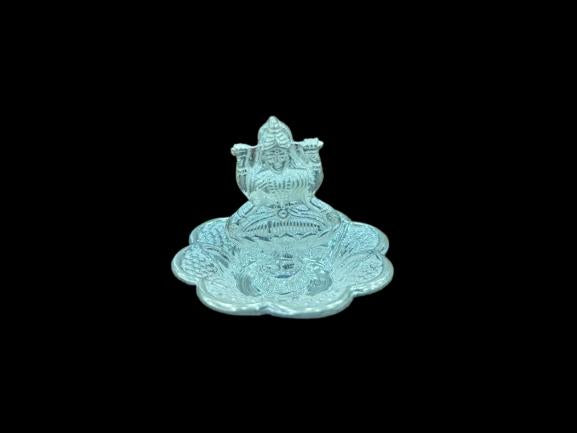 Silver Lakshmi Agarbathi Stand