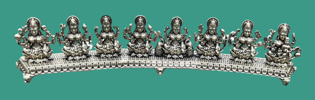 Ashtalakshmi Set Silver Antiqe