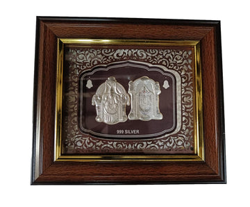 999 Silver Perumal Thayar Photo Frame