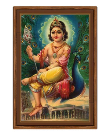 Murugan Antiqe Photo Frame