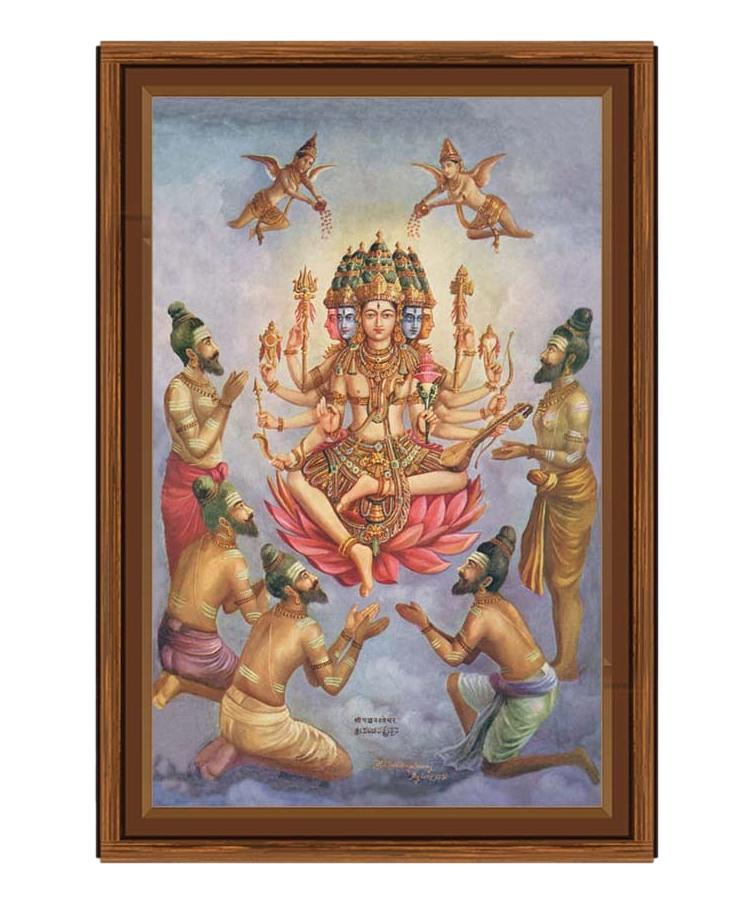 Gayathri Vishwakarma Antiqe Photo Frame