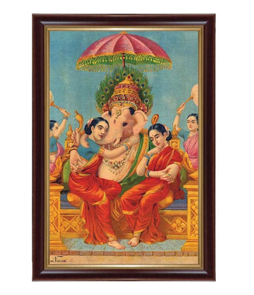 Ganapathy Antiqe Photo Frame