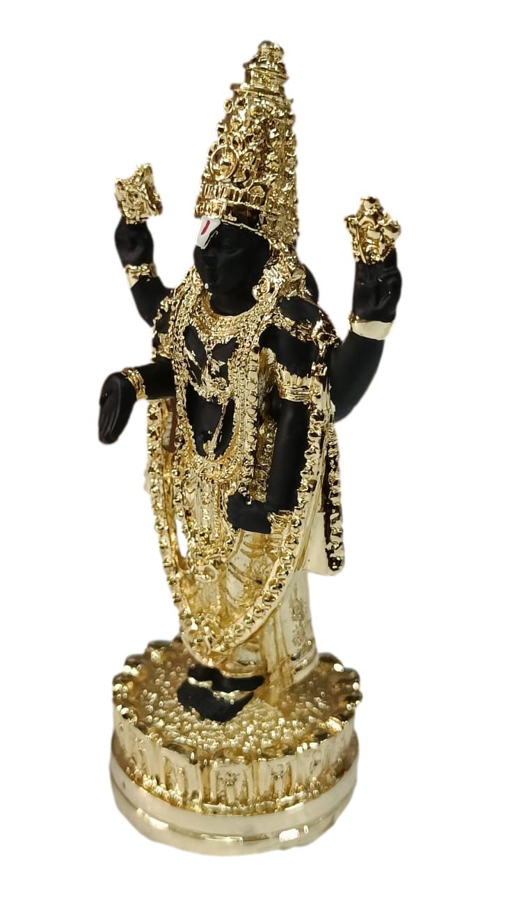 Tirupathi Srinivasa Perumal Gold Coated