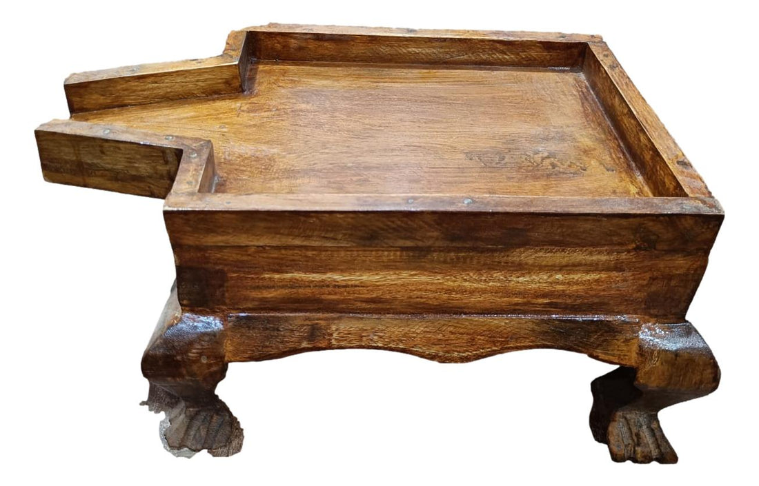 Wooden Abisheka Peedam / Thirumanjana Tray Big