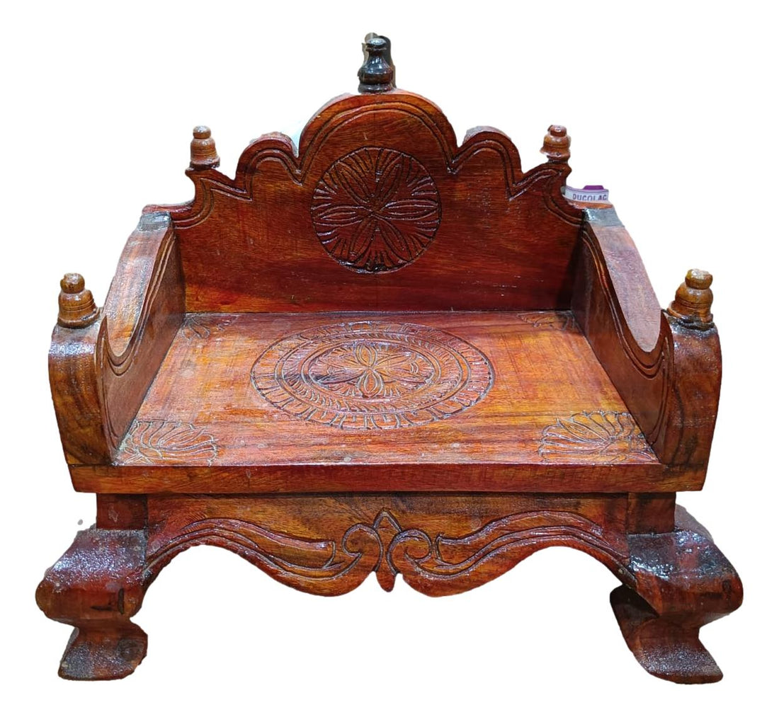 Wooden Simhasanam / Deity Stand / Pooja Stand