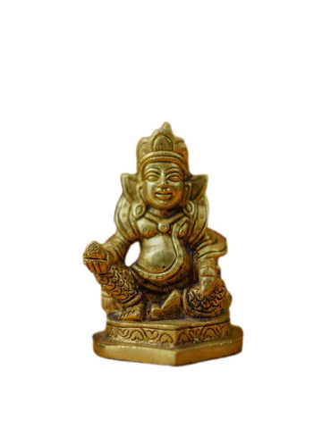 Brass Kubera Idol