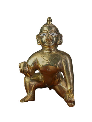 Brass Laddu Gopal