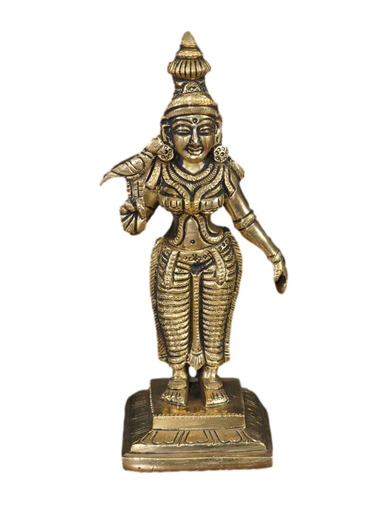 Brass Meenakshi Idol