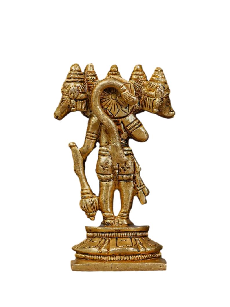 Brass Panchmukhi Hanuman