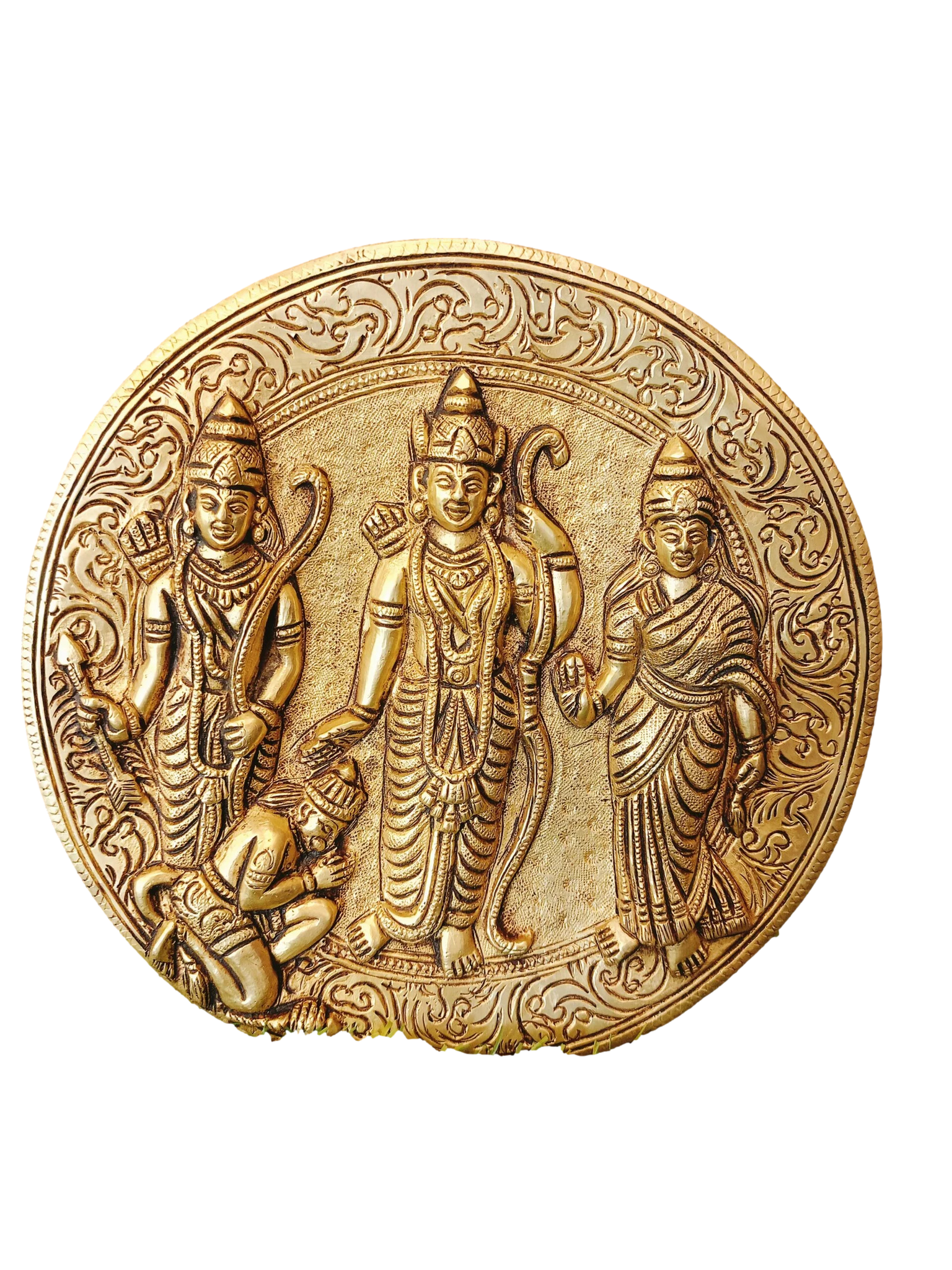 Brass Rama Darbar Wall Mount