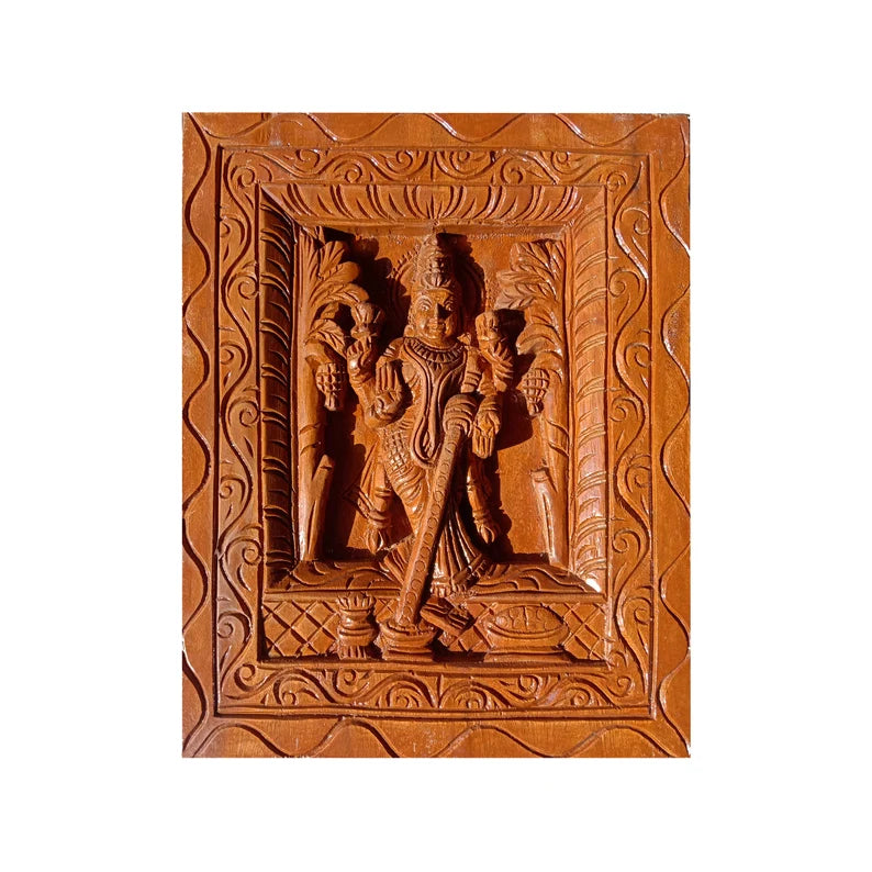 Wooden Wall Decor Grahalakshmi