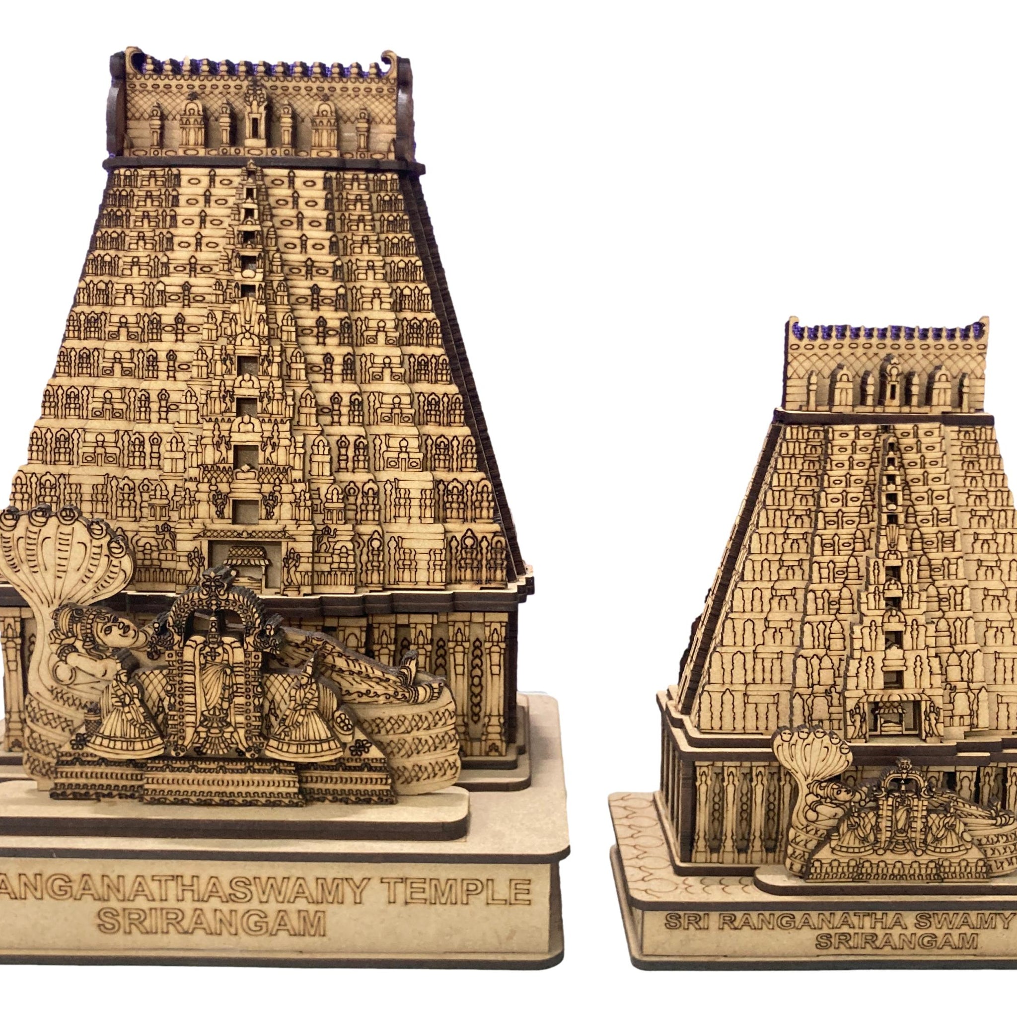 Srirangam Renganatha Swaamy Temple Wooden / For home and gifting purpose