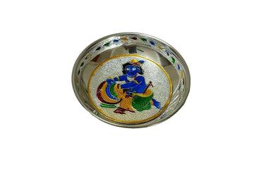 Meenakari Steel Plate