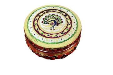 Meenakari Stainless Steel Box