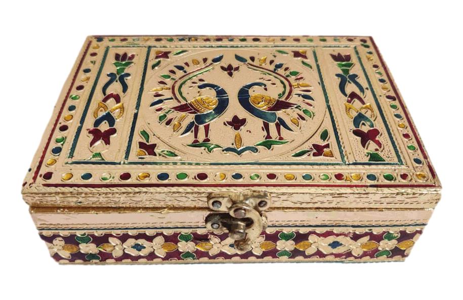 Meenakari Puja Jewel Box