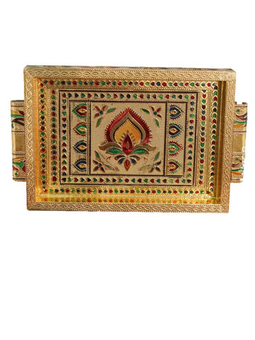 Meenakari Tray