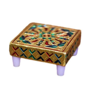 Meenakari Pooja Deity Stand