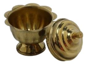 Brass Kumkum Box