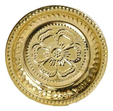 Brass Lite Weight Pooja Plate