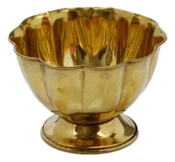 Brass Lotus Design Chandan Cup