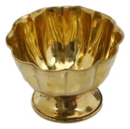 Brass Lotus Design Chandan Cup